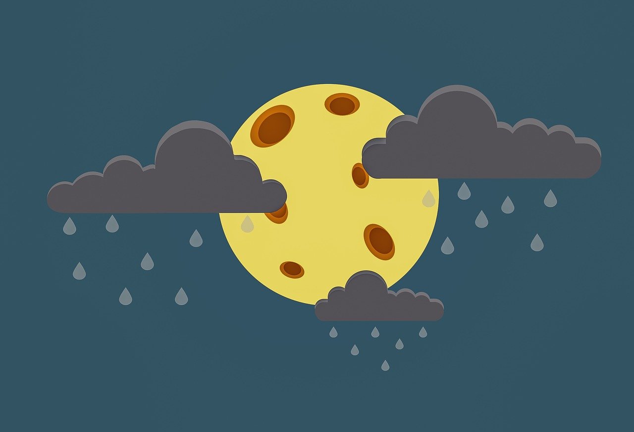 moon, dark clouds, rain, storm, thunderstorm, weather, nature, design, cheese moon-9451602.jpg